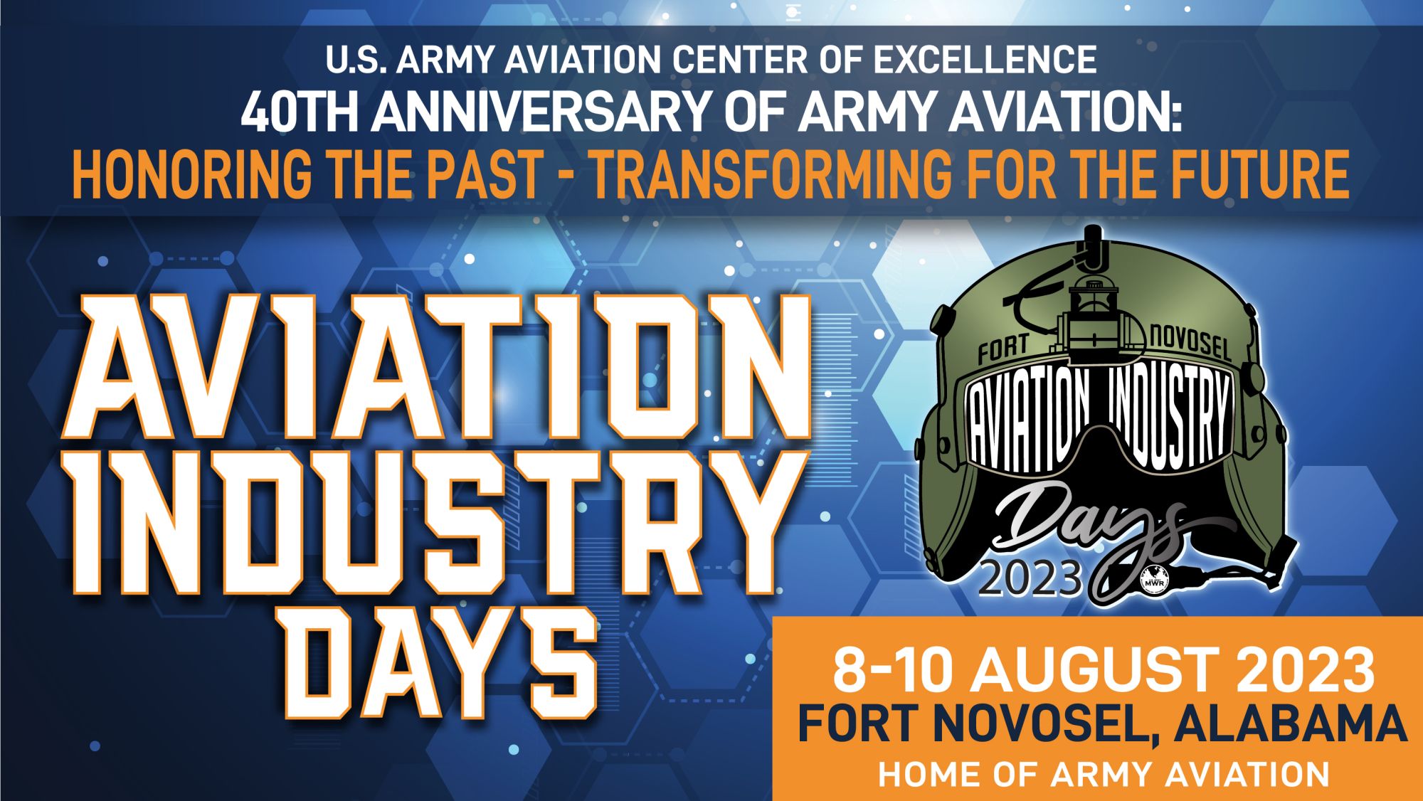 Aviation Industry Days 2023 Ft. Novosel US Army MWR