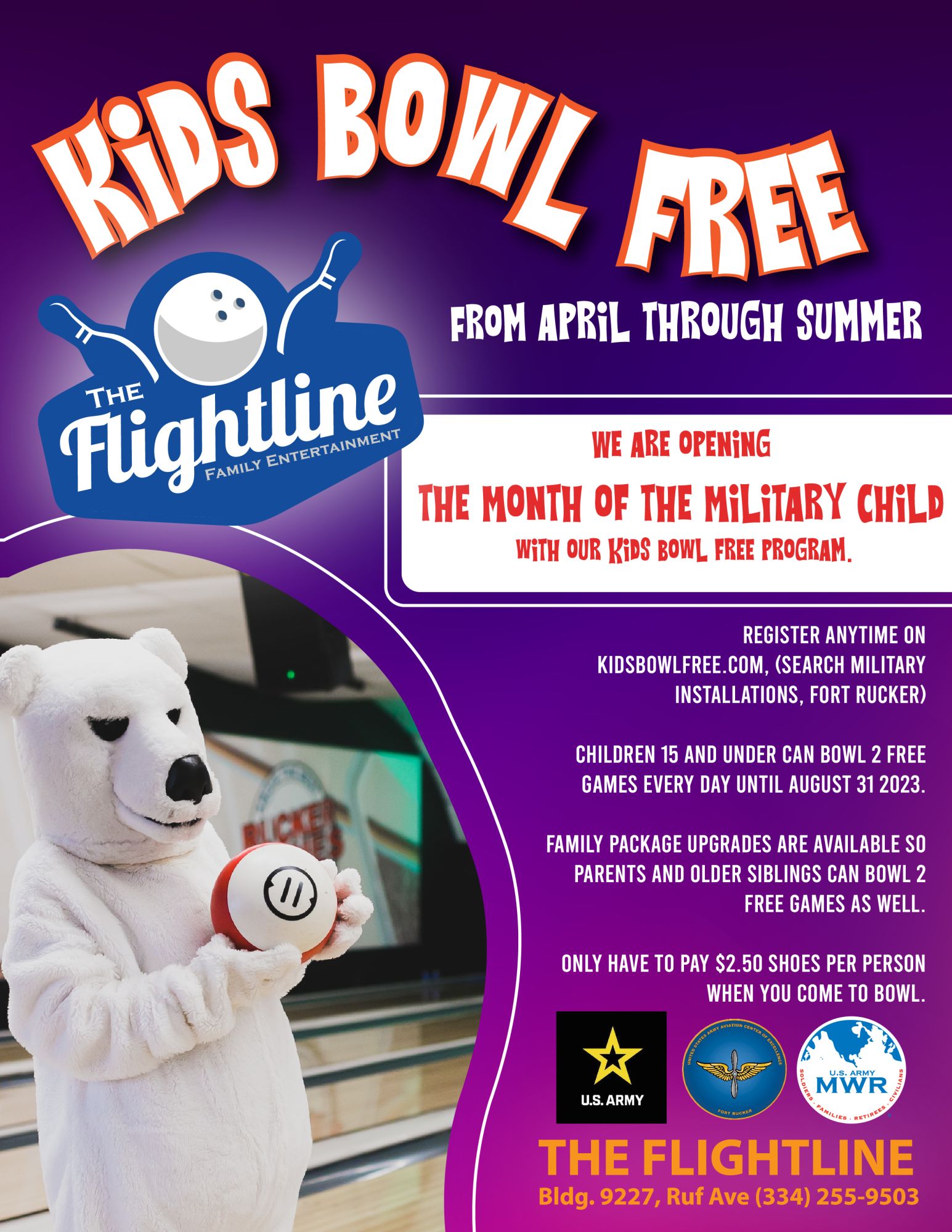 The Flight Line Upcoming Bowling Events Ft